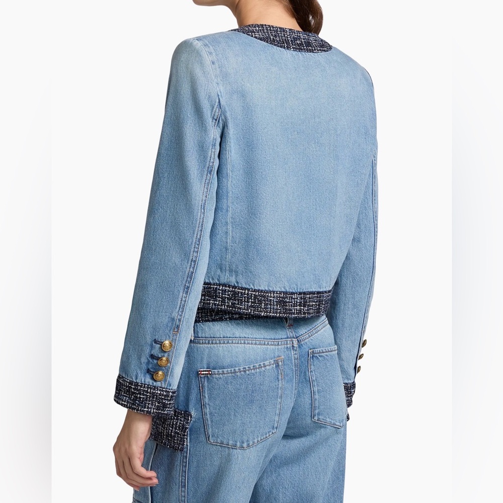 Alice + Olivia

Landon Denim Cropped Jacket - Picture 4 of 6